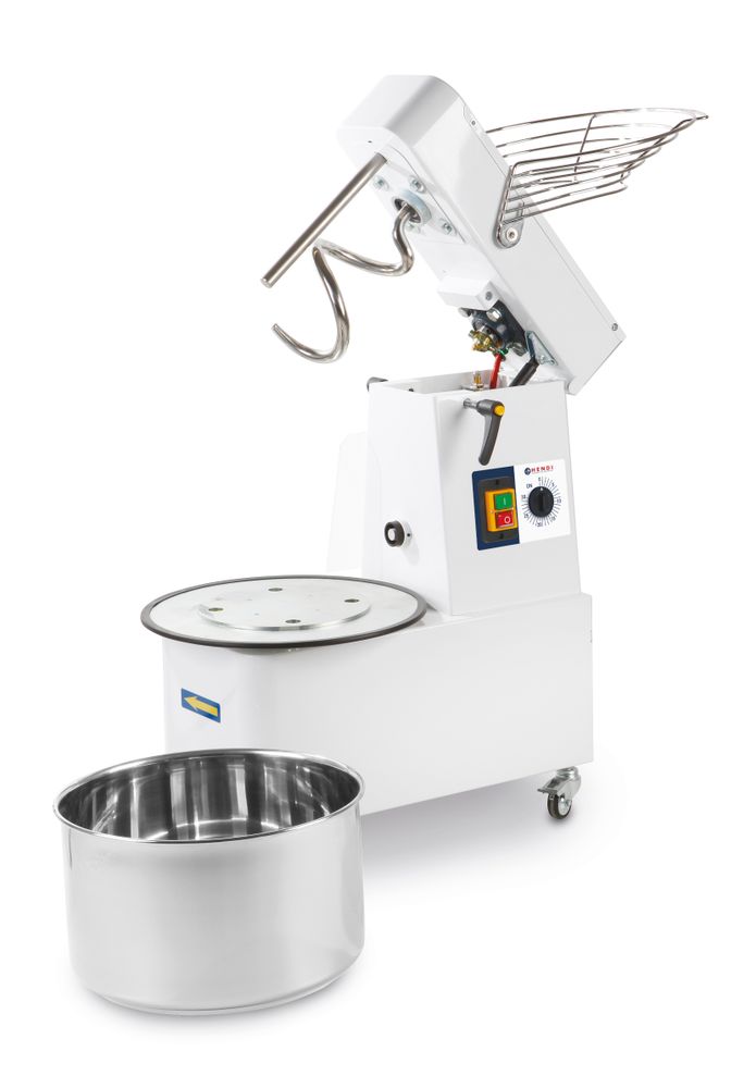 Hendi Spiralmixer mit aufklappbarem Kopf und abnehmbarer Schüssel
