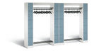 C+P Offene Garderobe, H1950xB2840xT480mm