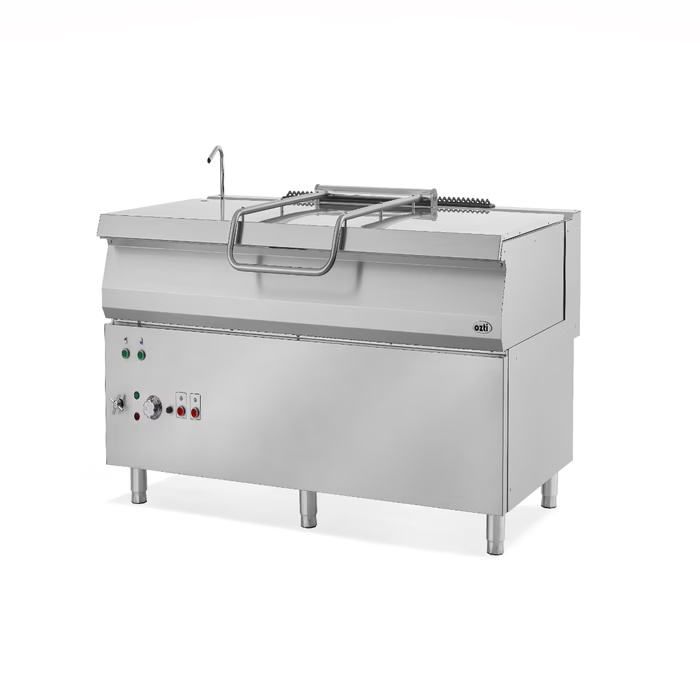 MAXIMA Gastro Premium Kippbratpfanne - 205 l - 90 cm Tief - Elektrisch - 400 V
