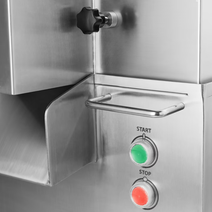 MAXIMA Gastro Pommes-Frites-Schneider - Bis zu 1,500 kg/h Ausgang - Verschiedene Pommesgrößen - Elektrisch