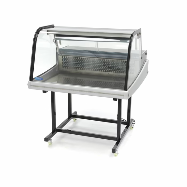 MAXIMA Gastro Kühlvitrine - 175 l - 92 cm - mit Ständer