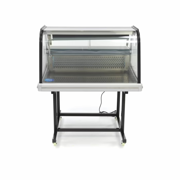 MAXIMA Gastro Kühlvitrine - 175 l - 92 cm - mit Ständer