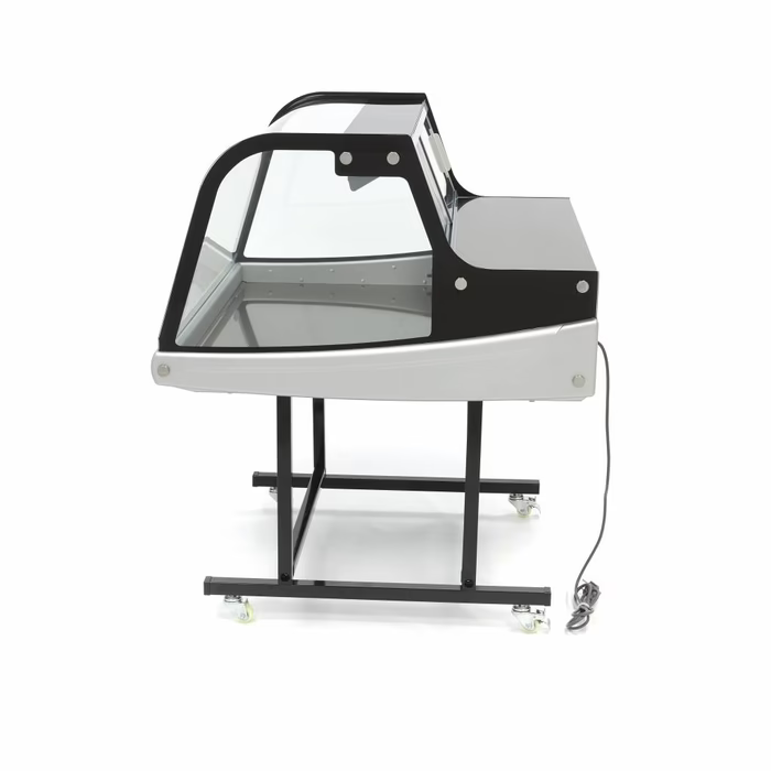 MAXIMA Gastro Kühlvitrine - 175 l - 92 cm - mit Ständer