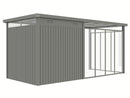 StarLine Metal Shed Model Style 4.45 m² Economy Set 5 Aluminum Grey