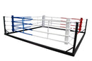 Phoenix-Budosport boxing flat ring 6x6 m ropes 4.90 x 4.90 m