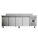 Vaiotec EASYLINE refrigerated counter 700 / 4-door incl. upstand - Monoblock