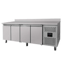 Vaiotec EASYLINE refrigerated counter 700 / 4-door incl. upstand - Monoblock