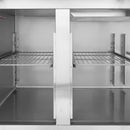 Vaiotec EASYLINE refrigerated counter 700 / 4-door incl. upstand - Monoblock