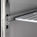 Vaiotec EASYLINE refrigerated counter 700 / 4-door incl. upstand - Monoblock