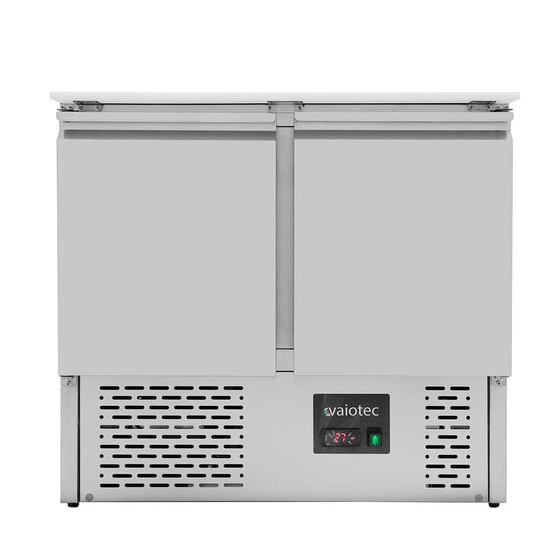 Saladette Vaiotec EASYLINE 700 / 2 compartiments avec couvercle à charnière 