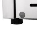 Vaiotec EASYLINE Saladette 700 / 2-compartment with square glass top