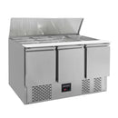 Vaiotec EASYLINE Saladette 700 / 3-fold with hinged lid 