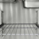 Vaiotec EASYLINE Saladette 700 / 3-compartment with square glass top