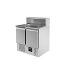 Vaiotec EASYLINE Pizza Saladette 700 / 2-compartment - with 2 doors