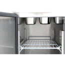 Vaiotec EASYLINE Pizza Saladette 700 / 2-compartment - with 2 doors