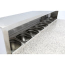 Vaiotec EASYLINE Pizza Saladette 700 / 3-compartment - with 3 doors