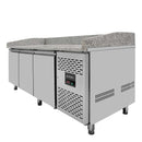 Vaiotec EASYLINE pizza cooling table 800 / 3-door "grey"