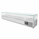 Vaiotec EASYLINE cooling unit 330 with glass cover 10xGN1/4 - 2000