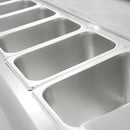 Vaiotec EASYLINE cooling unit 380 with glass cover 9xGN1/3 - 2000