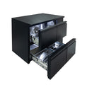 Vaiotec EASYLINE bar cooling table black / 4 drawers