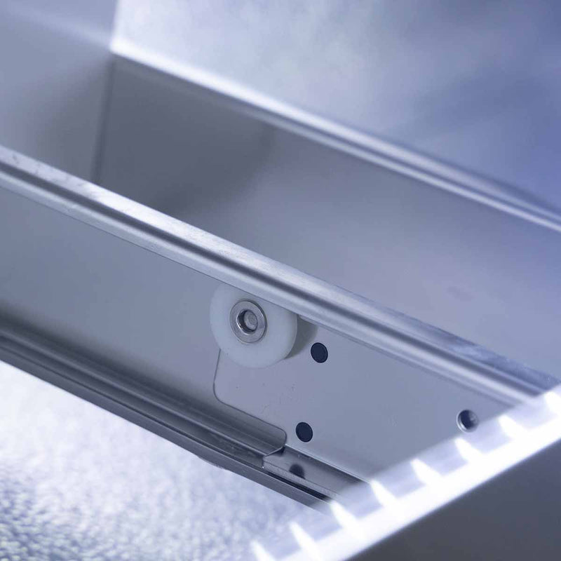 Vaiotec EASYLINE Barkühltisch schwarz / 6 Schubladen - 425 l