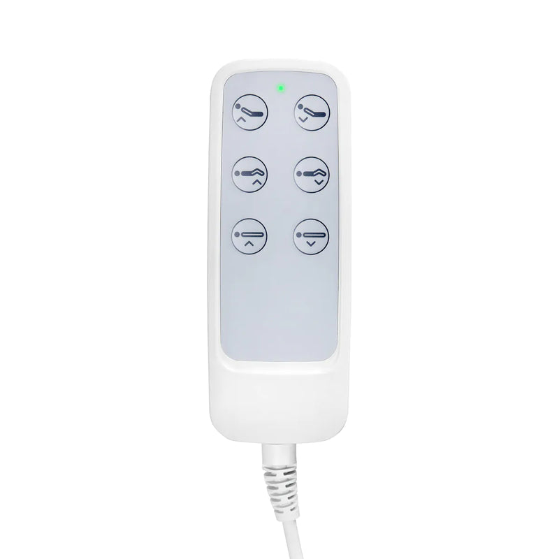 ACTIVESHOP Elektrische kosmetikliege lux weiss / buche 3m