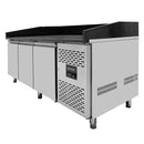 Vaiotec EASYLINE pizza cooling table 800 / 3-door "black"