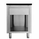 Vaiotec EASYLINE cash desk 800 with drawer W:600 "black"