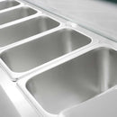 Vaiotec EASYLINE cooling unit 330 with glass cover 9xGN1/4 - 1800