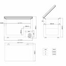 Vaiotec EASYLINE freezer 450 with hinged lid