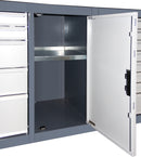 KRAFTWERK Basic Werkstattwagen XXL BT1800, 13 Schubladen