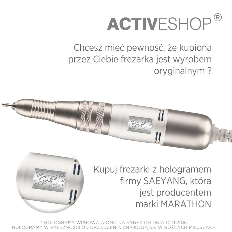 ACTIVESHOP SAEYANG MARATHON MULTI 600 DENTAL MIKROMOTOR Nagelfraser + BM50S1