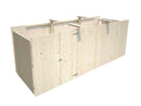 Palmako Carport 40,6 m2 Geräteraum