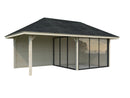 Palmako Bianca 16,6 m2 Set 205 Slide