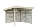 Palmako Gartenhaus Lenna 8,3 m² Set 302 aus Holz, 28 mm