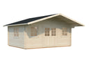 Palmako Gartenhaus Helena 18,6 m² aus Holz, 70 mm
