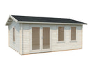 Palmako Gartenhaus Iris 19,1 m² aus Holz, 44 mm