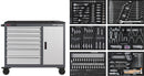 KRAFTWERK Workshop Trolley BT1100, 7 drawers, 300-piece set