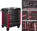 KRAFTWERK PRO LINE Workshop Trolley PT800 7 Drawers 189-piece
