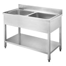 Vaiotec EASYLINE sink 700 / 2 bowls W:1200