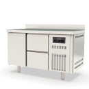 Vaiotec TOPLINE refrigerated table 700 / 2-way GN1/1 with 2 drawers / 1 door &amp; upstand