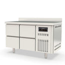 Vaiotec TOPLINE refrigerated table 700 / 2-way GN1/1 with 4 drawers &amp; upstand