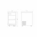 Vaiotec EASYLINE ice cube maker hollow cone 50 kg