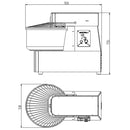 Vaiotec EASYLINE dough kneading machine fixed bowl - 50 liters / 400 volts