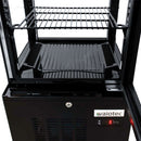 Vaiotec TOPLINE refrigerated display case 2-compartment / 56 liters "black"