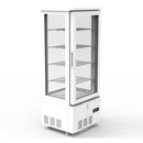 Vaiotec TOPLINE refrigerated display case 4 compartments / 92 liters "white"