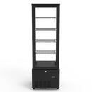 Vaiotec TOPLINE refrigerated display case 4 compartments / 237 liters "black"