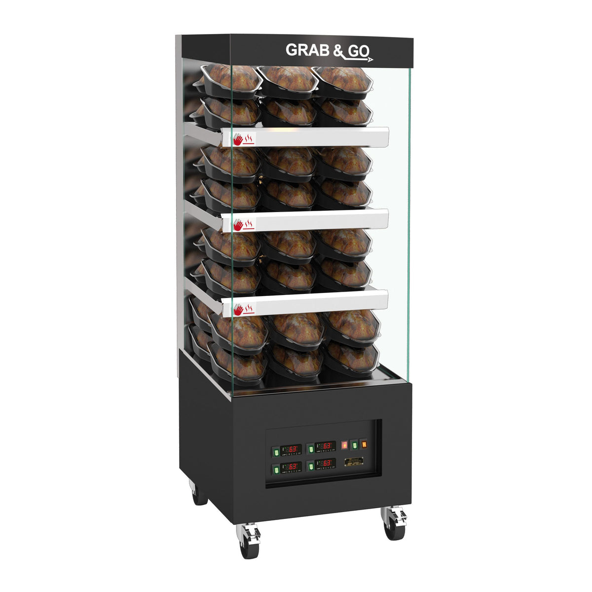 Espositore self-service SARO, 4 ripiani, 6MCV4LS.1