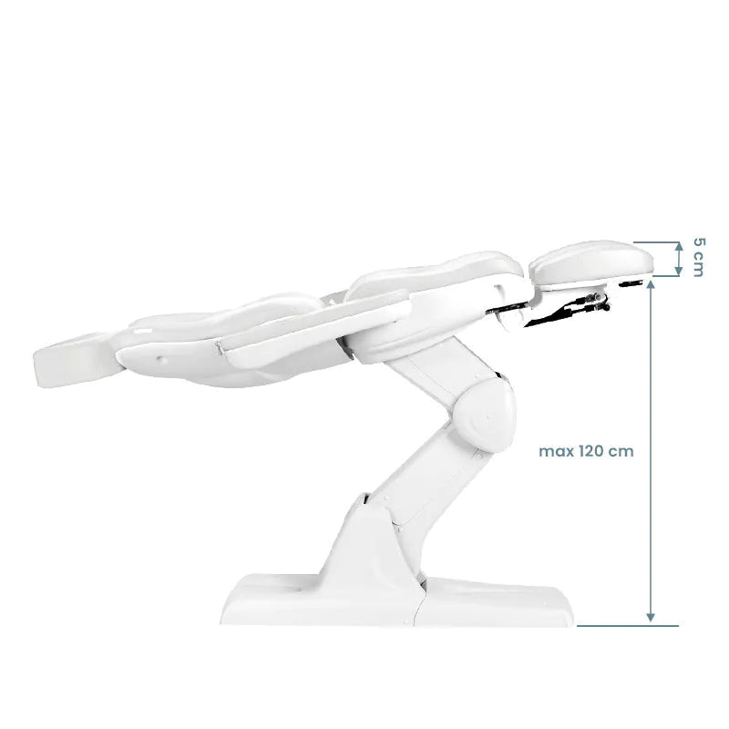 ACTIVESHOP Elektrische kosmetikliege azzurro 870s pedi 3 motoren weiss