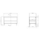 Vaiotec TOPLINE work cabinet 700 / open W:1400